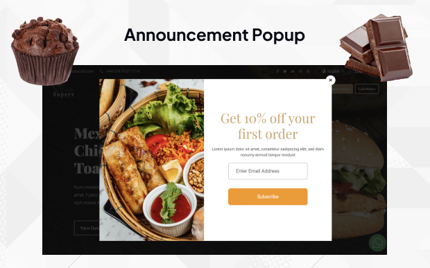 Eorder - Multitenant Restaurant / Food Ordering Website (SAAS) - 28